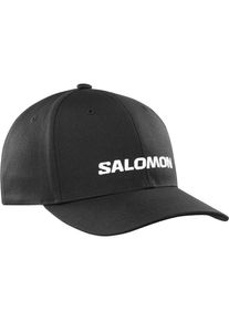 Salomon, Unisex, Baseball Cap &raquo;Salomon LOGO CAP&laquo;, deep schwarz, Einheitsgr&ouml;&szlig;e, Baseball Cap von Salomon