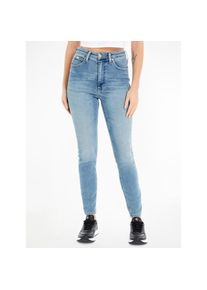 Calvin Klein Jeans , Skinny-fit-Jeans »HIGH RISE SUPER SKINNY ANKLE«, 5-Pocket-Form , blau , Extra-eng geschnittene Beinform betont die Beine für...