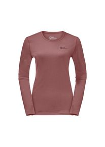 Jack Wolfskin , Rundhalspullover »SKY THERMAL L/S W« , rot , Funktionsshirt