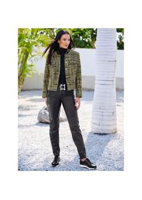 Heine , Jackenblazer »Blazer« , grün , modische Bouclé-Qualität