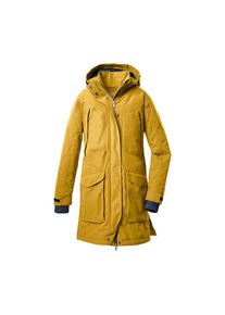 Killtec , Funktionsmantel »KOW 186 GRLS CT« , gelb , Lässiger Mädchen Parka mit abzippbarer Kapuze