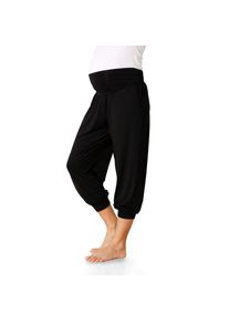 Neun Monate , Umstandsharemshose »Viskose Haremshose für Schwangerschaft und Stillzeit«, mit elastischem Bund , schwarz , Neun Monate Haremshose