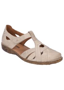 Josef Seibel , Damen , Klettschuh »ROSALIE 29« , Spangenschuh, Sandale, Komfortschuh mit modischer T-Spange , beige , Sommerliches Modell mit...