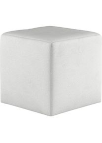Hocker »Cuby«, Sitzwürfel, Cube, Sitzhocker , weiss , COTTA
