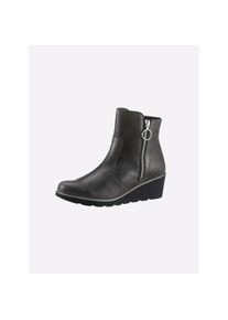 Heine , Damen , Stiefelette , grau , Made in Spain