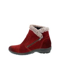 Casual Looks , Damen , Stiefelette , rot , Weite G
