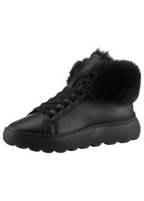 Geox, Unisex, Winterboots &raquo;D SPHERICA&laquo; High Top Sneaker, Schn&uuml;rboots, Winterboots mit Plateausohle, schwarz, 36, Winterboots mit Schn&uuml;rung und 