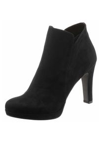 Tamaris , High-Heel-Stiefelette, Abendmode, High-Heel-Stiefelette, Ankleboots im femininen Look , schwarz , In eleganter Form und veganer Verarbeitung