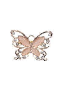 Firetti, Unisex, Brosche &raquo;Schmuck Geschenk Ansteckschmuck Schmetterling&laquo; (), rosa, Einheitsgr&ouml;&szlig;e, H&uuml;bsche Schmetterlingsbrosche f&uuml;r einen verspielten 