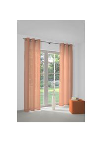 Vorhang »Sunday«, (1 St.) , orange , WIRTH