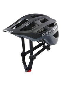 Cratoni, Fahrradhelm &raquo;AllRace&laquo;, schwarz, grau matt, 52/57 Kopfumfang: 52cm - 57cm, Fahrradhelm