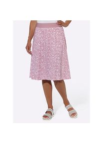Classic Basics , Jerseyrock , rosa , mit 50% Baumwolle