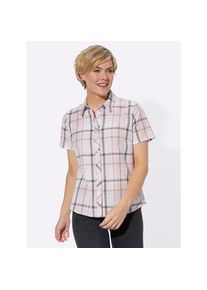 Casual Looks , Karobluse , rosa , reine Baumwolle