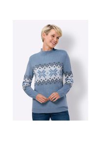 Classic Basics , Norwegerpullover »Stehkragen-Pullover« , wärmender Stehkragen