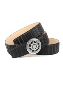 Anthoni Crown , Ledergürtel , blau