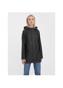 Véro Moda Vero Moda , Regenjacke »VMMALOU COATED JACKET«, mit Kapuze , schwarz , Lässiger Parka von VERO MODA