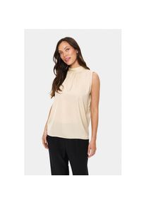 Saint Tropez , Blusentop »AileenSZ Top«, aus Satin , grau , Gewebtes Top von Saint Tropez