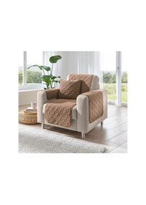 Tagesdecke , braun , 100% Polyester