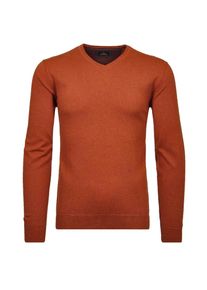 Ragman, Herren, Ragman V-Ausschnitt-Pullover, terra, 585, 56, Baumwolle-Kaschmir-Mix