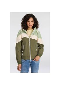 Ragwear, Unisex, Funktionsjacke &raquo;NUGGIE OMBRE O&laquo; mit Kapuze &Uuml;bergangsjacke aus wasserabweisendem Material, olive colorblock, XXL, Vegan, von PETA 