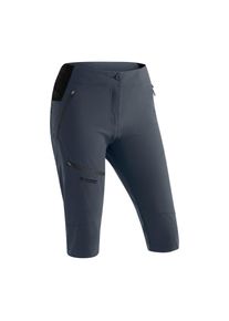 Maier Sports, Unisex, Caprihose &raquo;Latit Capri Vario&laquo; Unisex Capri, kurze Wanderhose, Outdoorhose mit 4 Taschen, Regular Fit, grau, 40, Normalgr&ouml;ssen, 