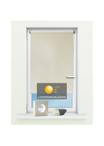 Kutti Seitenzugrollo »Seitenzugrollo 'Ida', Lichtschutz, Klemmfix, ohne Bohren, Fixmass« Lichtschutz ohne Bohren Sichtschutz, Sonnenschutz , beige ,...