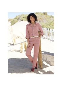Heine , Damen , Jumpsuit , lila , perfekt gekleidet und trotzdem bequem
