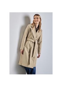 Street One , Kurzjacke, mit Gürtel zum Taillieren , beige , Mantel von Street One
