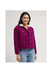 Lee , Kurzjacke »Jacken Sherpa Rider Jacket« , lila , Non Stretch
