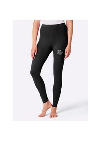 feel good , Leggings , schwarz , Single-Jersey