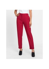 Inspirationen, Unisex, Bundfaltenhose, rot, 25, Kurzgr&ouml;ssen, formstabile Struktur-Qualit&auml;t