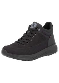 Rieker Sport, Unisex, RIEKER Sport Sneaker , Freizeitschuh, Outdoorschuh, Schn&uuml;rboots mit TEX-Membran, schwarz, 45, High Top Sneaker im Sportslook