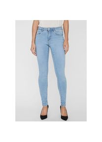 Véro Moda Vero Moda , Skinny-fit-Jeans »VMTANYA MR S PIPING JEANS VI352 GA NOOS« , blau , Skinny-fit-Jeans, die deine Beine perfekt betont und optisch streckt