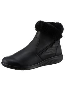 Jomos , Winterstiefelette »Allegra«, Winterboots, Komfortstiefelette mit Reissverschluss, extraweit , schwarz , Klassische Stiefelette für die...