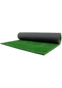 RIMA Kunstrasen »SPRING, Made in Belgium« rechteckig 7 mm Höhe Rasenteppich, Drainagefunktion, witterungsbeständig, strapazierfähig , grün ,...