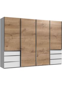 Schwebetürenschrank »Level by fresh to go« mit Synchronöffnung , weiss , wimex