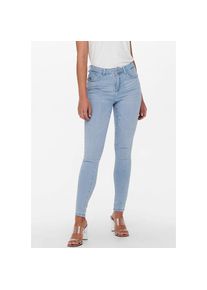 Only , Skinny-fit-Jeans »ONLPOWER MID PUSH UP SK DNM AZG944 NOOS« , blau , Skinny-Fit Jeans für eine schlanke Silhouette und optisch längere Beine