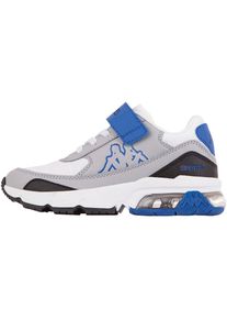 Kappa , Jungen , Sneaker , grau , Trendiger Sneaker von Kappa mit Klettverschluss und Schnürung