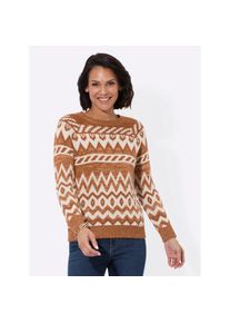 Casual Looks , Strickpullover »Pullover« , mit 50% Baumwolle