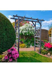 Pergola »Ben«, BxTxH: 200x60x210 cm , grau , Promadino