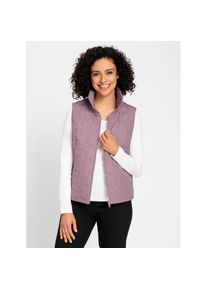 Inspirationen , Steppweste , lila