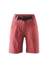 Gonso, Unisex, Fahrradhose &raquo;Mira Basic&laquo; kurze Unisex Radhose mit Sitzpolster, wasserabweisend, inkl. G&uuml;rtel, mauve, 34, Normalgr&ouml;ssen, K&ouml;rpernahe 