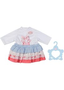 Baby Annabell , Puppenkleidung »Outfit Rock, 43 cm«, mit Kleiderbügel , bunt