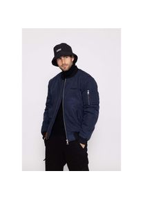 Lee , Bomberjacke »Bombers Original Bomberjacken Original M Bomberjacke« , blau , Verschluss mit Reissverschluss - Innentasche - Gepolstertes Futter