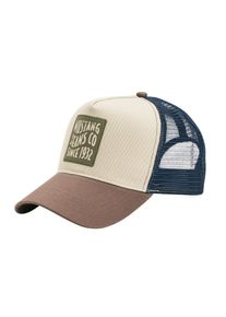 Mustang , Baseball Cap, Hinten mit Netzeinsatz, Grösse individuell verstellbar , weiss