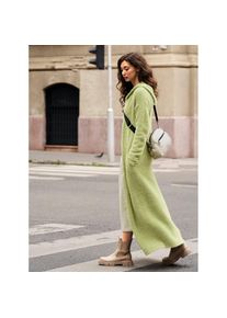 Inspirationen, Unisex, Strickjacke, pistazie, 40, mit haarigem Flauschgarn