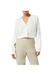 comma, Comma , Satinbluse, mit Zier-Detail am Ausschnitt , beige , Satin-Bluse für Damen von COMMA