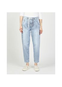 Gang, Unisex, Gang Ankle-Jeans &raquo;94SILVIA JOGGER&laquo; im Ballon-Fit, l&auml;ssig-weiter O-Shape, washed down stripes, 33, N-Gr, Sommerliche Ballon-fit Hose 