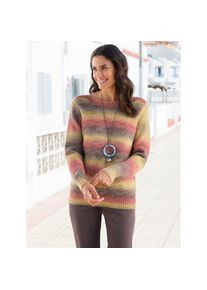 Inspirationen , Strickpullover »Strickpullover« , beige , modischer Farbverlauf