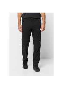 Jack Wolfskin , Trekkinghose »GLASTAL ZIP OFF PANTS M« , schwarz , Softshellhose für Wander- und Trekkingtouren